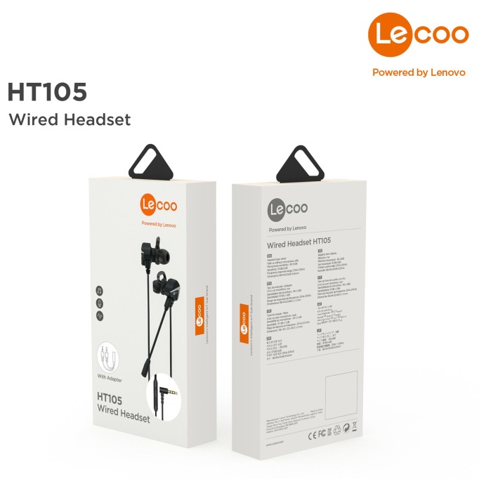 Lecoo HT105 Kablolu Kulak İçi Oyuncu Kulaklığı Lecoo HT105 Kablolu Kulak İçi Oyuncu Kulaklığı