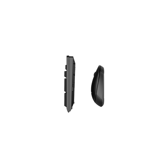 Lecoo KW210 Kablosuz Türkçe Q Ergonomik Klavye & Mouse Seti Siyah