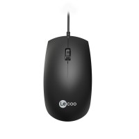 Lenovo Lecoo MS100 USB Kablolu 1000 DPI 3 Tuşlu Optik Mouse Siyah