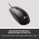 Lecoo MS100 USB Kablolu 1000 DPI 3 Tuşlu Optik Mouse Siyah