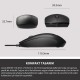 Lecoo MS100 USB Kablolu 1000 DPI 3 Tuşlu Optik Mouse Siyah