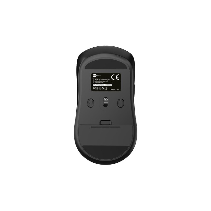 Lecoo WS216 Dual-Mode Bluetooth ve 2.4G Kablosuz Optik Mouse 7 Tuş Siyah