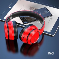 Lenovo HD200 Kulak Üstü Kablosuz Bluetooth 5.0 Kulaklık Kırmızı