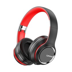 Lenovo HD200 Kulak Üstü Kablosuz Bluetooth 5.0 Kulaklık Siyah
