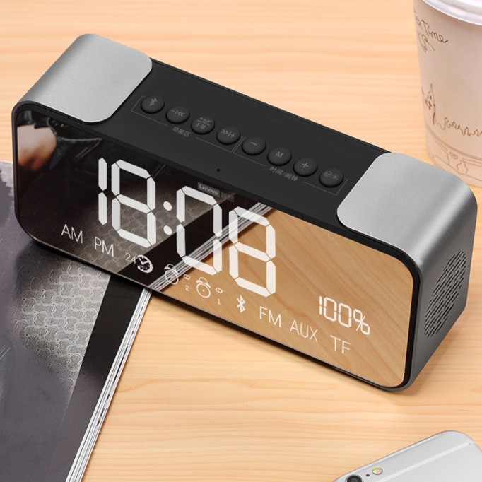 Lenovo L022 FM Radyolu Kablosuz Bluetooth Hoparlör