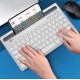 Lenovo Lecoo BK100 Çoklu Cihaz Özellikli Şarj Edilebilir Kablosuz Bluetooth Klavye Beyaz Lenovo Lecoo BK100 Çoklu Cihaz Özellikli Şarj Edilebilir Kablosuz Bluetooth Klavye Beyaz