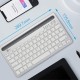 Lenovo Lecoo BK100 Çoklu Cihaz Özellikli Şarj Edilebilir Kablosuz Bluetooth Klavye Beyaz Lenovo Lecoo BK100 Çoklu Cihaz Özellikli Şarj Edilebilir Kablosuz Bluetooth Klavye Beyaz