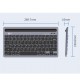 Lenovo Lecoo BK100 Çoklu Cihaz Özellikli Şarj Edilebilir Kablosuz Bluetooth Klavye Gri Lenovo Lecoo BK100 Çoklu Cihaz Özellikli Şarj Edilebilir Kablosuz Bluetooth Klavye Gri