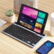 Lenovo Lecoo BK100 Çoklu Cihaz Özellikli Şarj Edilebilir Kablosuz Bluetooth Klavye Gri Lenovo Lecoo BK100 Çoklu Cihaz Özellikli Şarj Edilebilir Kablosuz Bluetooth Klavye Gri