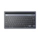 Lenovo Lecoo BK100 Çoklu Cihaz Özellikli Şarj Edilebilir Kablosuz Bluetooth Klavye Gri satın al