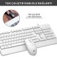 Lenovo Lecoo CM106 USB Kablolu Türkçe Q Klavye & Mouse Set Beyaz