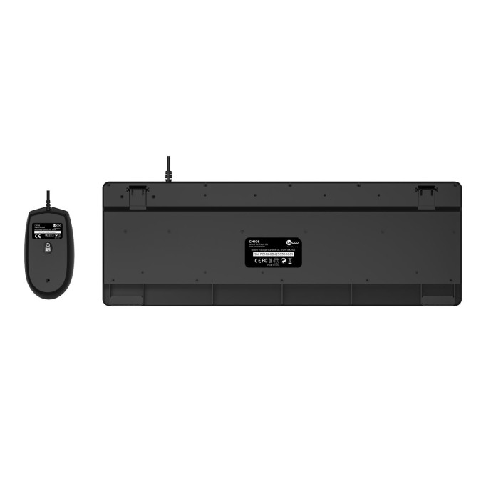 Lenovo Lecoo CM106 USB Kablolu Türkçe Q Klavye & Mouse Set Siyah