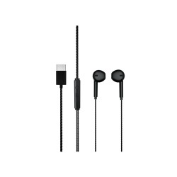 Lecoo EH104 Kablolu Type-C Kulak İçi Kulaklık Siyah