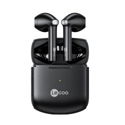 Siyah Lecoo EW303 Bluetooth 5.0 Kablosuz Kulak İçi Kulaklık Siyah