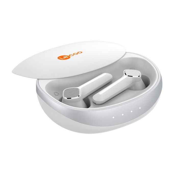 Lenovo Lecoo EW305 Bluetooth 5.1 ENC Kablosuz Kulak İçi Kulaklık Beyaz