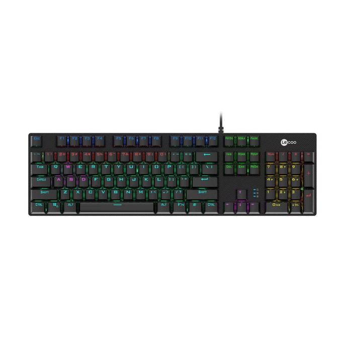 Lecoo KG1101 RGB Aydınlatmalı Gaming Mekanik Klavye Lecoo KG1101 RGB Aydınlatmalı Gaming Mekanik Klavye