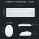 Lenovo Lecoo KW204 Kablosuz Klavye & Mouse Set Beyaz