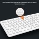 Lenovo Lecoo KW204 Kablosuz Klavye & Mouse Set Beyaz