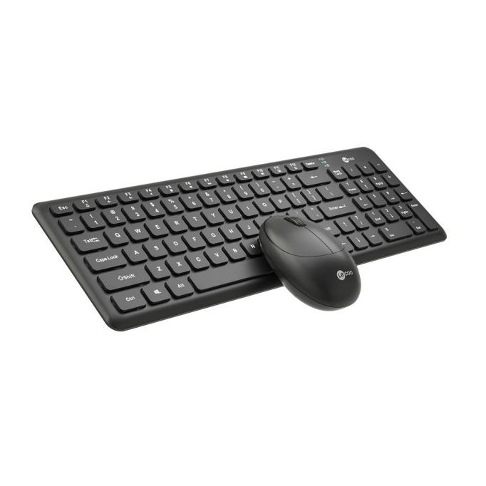 Lenovo Lecoo KW204 Kablosuz Klavye & Mouse Set Siyah