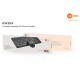 Lenovo Lecoo KW204 Kablosuz Klavye & Mouse Set Siyah