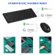 Lenovo Lecoo KW204 Kablosuz Klavye & Mouse Set Siyah