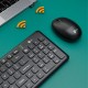 Lenovo Lecoo KW204 Kablosuz Klavye & Mouse Set Siyah