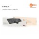 Lenovo Lecoo KW204 Kablosuz Klavye & Mouse Set Siyah