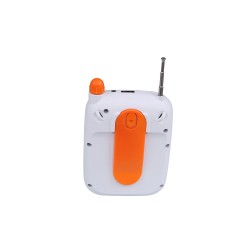 Lecoo MCS30 Ses Kaydetme Özellikli Bluetooth/USB/AUX/TF Kart Çift Mikrofonlu Taşınabilir Hoparlör Beyaz Lecoo MCS30 Ses Kaydetme Özellikli Bluetooth/USB/AUX/TF Kart Çift Mikrofonlu Taşınabilir Hoparlör Beyaz