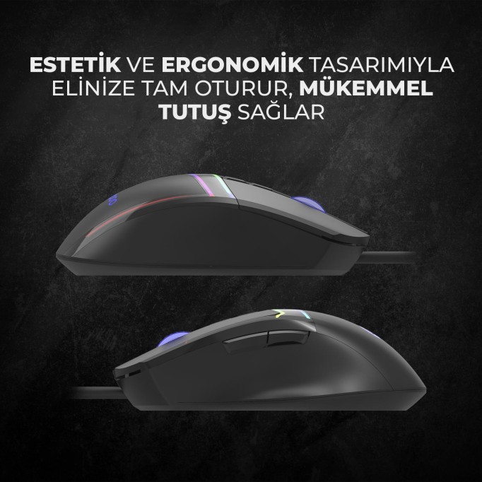Lenovo Lecoo MS106 RGB Gaming Oyuncu Mouse