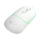 Lenovo Lecoo MS110 RGB Sessiz Tuşlu Kablolu Optik Mouse Beyaz