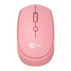 Pembe Lenovo Lecoo WS202 Kablosuz Mouse Pembe