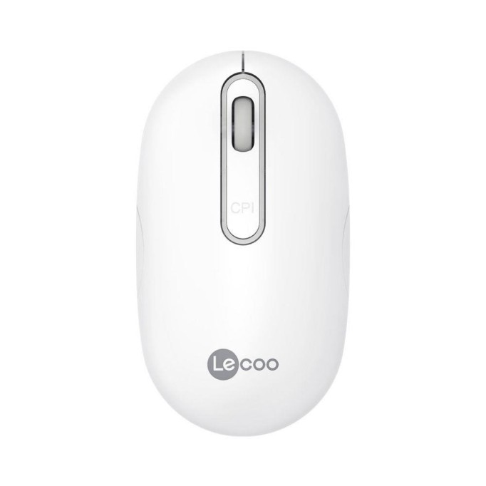 Lenovo Lecoo WS207 Şarj Edilebilir Kablosuz Mouse Beyaz