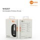 Lenovo Lecoo WS207 Şarj Edilebilir Kablosuz Mouse Siyah