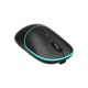 Lenovo Lecoo WS210 Dual Mod RGB Bluetooth ve Kablosuz Şarj Edilebilir Optik Mouse Siyah