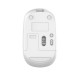 Lenovo Lecoo WS211 Dual Mod Bluetooth ve Kablosuz Şarj Edilebilir Optik Mouse Beyaz