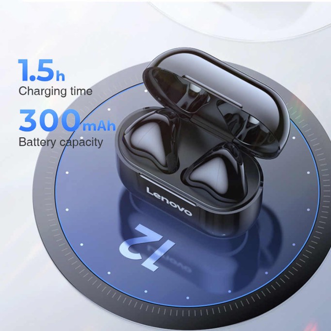 Lenovo LP40 LivePods TWS Kablosuz Bluetooth 5.0 Kulaklık Beyaz