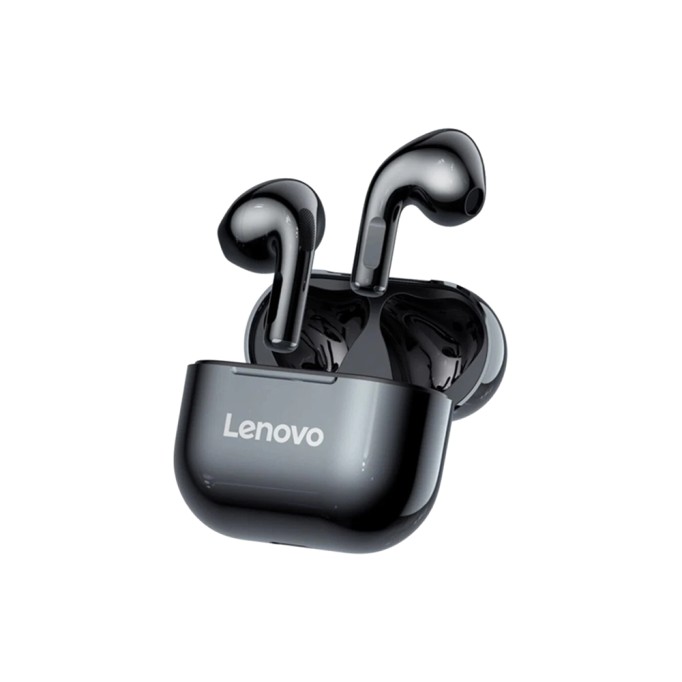 Lenovo LP40 LivePods TWS Kablosuz Bluetooth 5.0 Kulaklık Siyah
