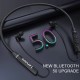 Lenovo QE03 Bluetooth Kablosuz Manyetik Spor Kulaklık