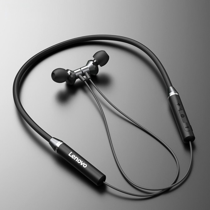Lenovo QE08 Kablosuz Bluetooth Spor Kulaklık Kırmızı