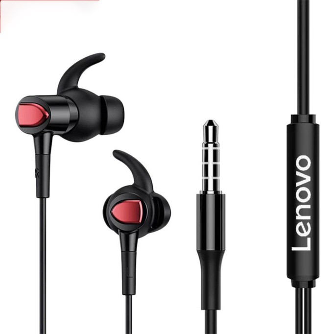 Lenovo QF300 Mikrofonlu Kablolu Kulak İçi Kulaklık Siyah