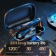 Lenovo QT81 TWS Kablosuz Kulak İçi Bluetooth 5.0 Kulaklık Siyah