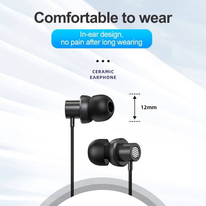 Lenovo TW13 Thinkplus 3.5mm Mikrofonlu Kulak İçi Kulaklık Siyah