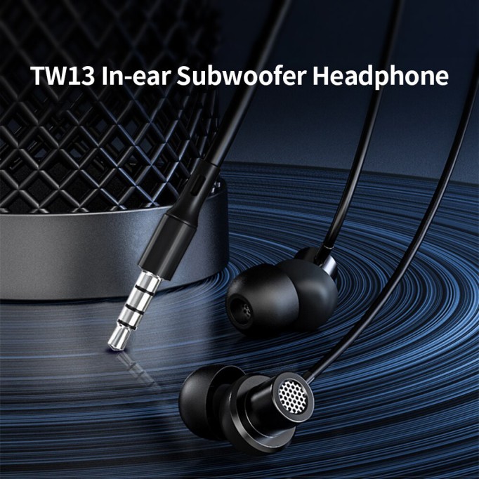Lenovo TW13 Thinkplus 3.5mm Mikrofonlu Kulak İçi Kulaklık Siyah