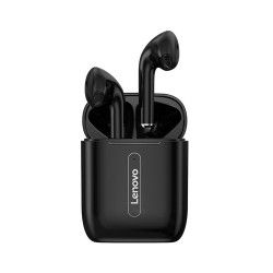 Siyah Lenovo X9 TWS Bluetooth 5.0 Kablosuz Kulaklık Siyah