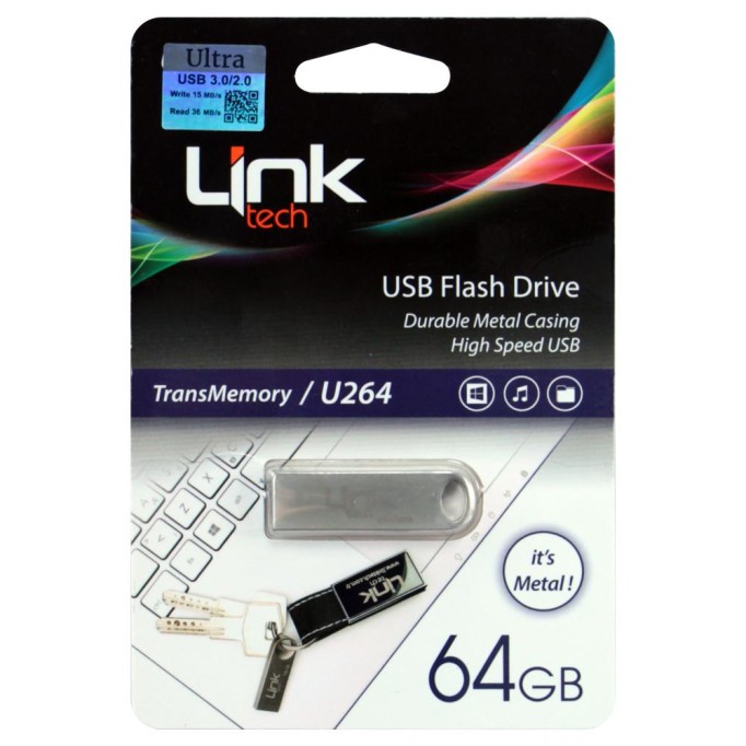 LinkTech 64 GB Metal USB Bellek LinkTech 64 GB Metal USB Bellek