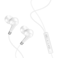 Linktech H330 Kulak içi Mikrofonlu Kulaklık Beyaz