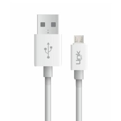 Linktech K558 2.4A Micro USB Şarj ve Data Kablosu Linktech K558 2.4A Micro USB Şarj ve Data Kablosu