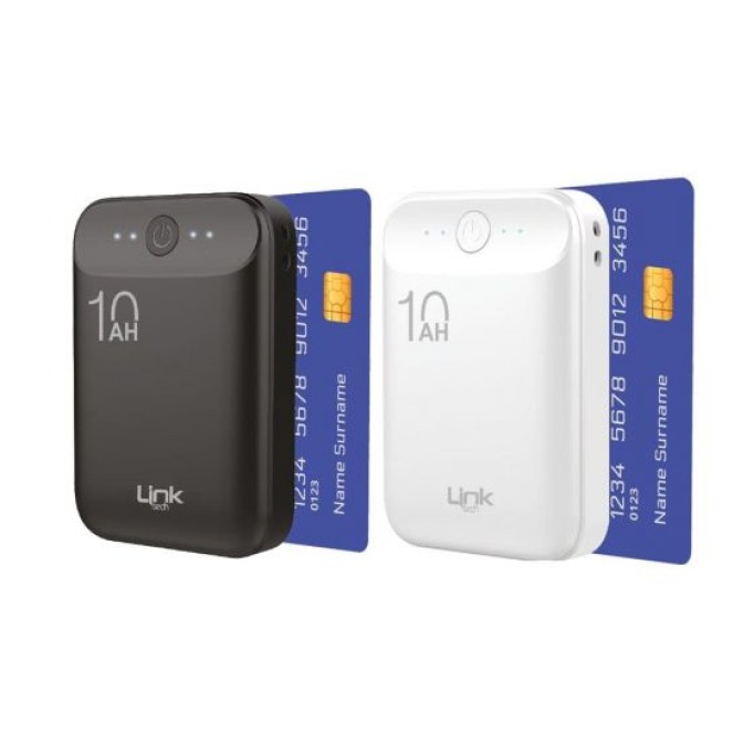 Linktech ST10 Mini 10000 mAh Powerbank Siyah Linktech ST10 Mini 10000 mAh Powerbank Siyah