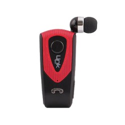Kırmızı LinkTech VL8 Titreşimli Makaralı Bluetooth Kulaklık Kırmızı