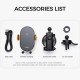 Linktech W777 Araç İçi Telefon Tutucu ve Kablosuz Şarj Cihazı Linktech W777 Araç İçi Telefon Tutucu ve Kablosuz Şarj Cihazı
